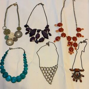 Elegant Multi-Color Necklace Set